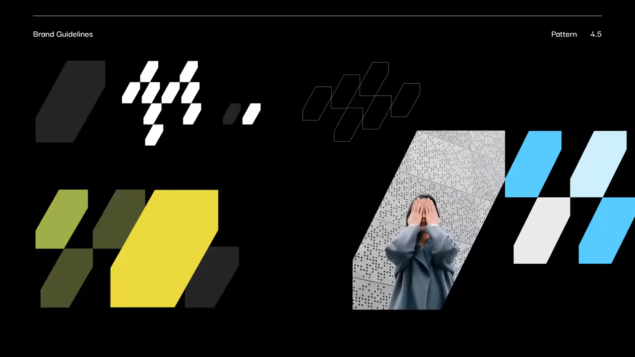 Daily rebrand: pattern and mask exploration