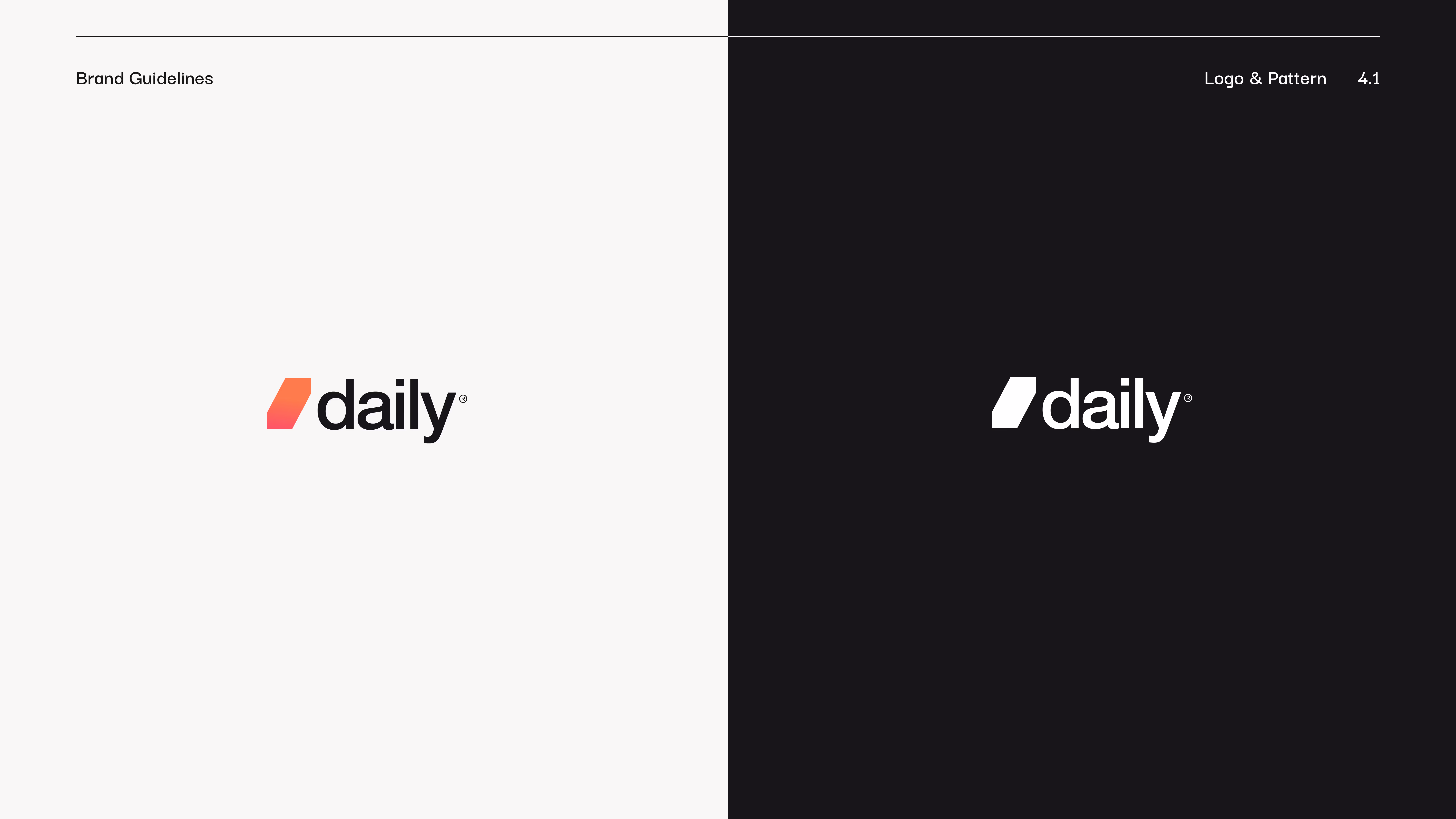 Daily rebrand: logo design